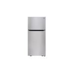 LG LTCS20020S 30" Top Freezer Refrigerator with 20.2 cu. ft. Total Capacity, Reversible Door, Multi-Air Flow™ System, Pocket Handle (Stainless Steel)