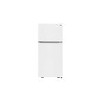 LG LTCS20020W 30" Top Freezer Refrigerator with 20.2 cu. ft. Total Capacity, Reversible Door, Multi-Air Flow™ System, Pocket Handle (White)