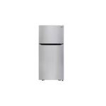 LG LTCS20030S 30" Top Freezer Refrigerator with 20.2 cu. ft. Capacity, LED Lighting, Reversible Door in Stainless Steel