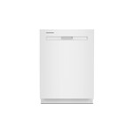 Maytag MDB8959SKW 24" Built-In Fully Integrated Dishwasher with 15 Place Settings, Stainless Steel Tub, 3rd Rack and Dual Power Filtration (White)