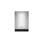 Maytag MDTS4224PZ 24" Built-In Fully Integrated Dishwasher with 14 Place Settings, Hybrid Tub, and Heated Dry with Fan in Fingerprint Resistant Stainless Steel