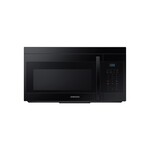 Samsung ME16A4021AB 30" Over-the-Range Microwave with 300 CFM, 1.6 cu. ft. Capacity (Black)