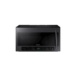 Samsung ME21R7051SG 30" Over-the-Range Microwave with 2.1 cu. ft. Capacity, Sensor Cook, Ceramic Enamel Interior, 1000 Cooking Watts and 400 CFM (Black Stainless Steel)