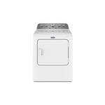 Maytag MED5030MW 29" Electric Dryer with 7 cu. ft. Capacity, Extra Power and Moisture Sensing in White