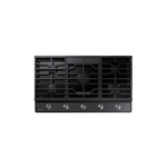 Samsung NA36R5310FG 36" Gas Cooktop with 5 Sealed Burners, Continuous Cast Iron Grates and Front Controls (Black Stainless Steel)