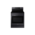 Samsung NE63A6711SG 30" Smart Freestanding Electric Range with 6.3 cu. ft. Oven Capacity, Air Fry, Convection+ and Removable Non-Stick Griddle (Black Stainless Steel)