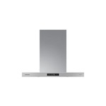 Samsung NK30CB700WCG 30" Smart Wall Mount Range Hood with 630 CFM, LED Bar Lighting, Triple Air Sensor, ADA Compliant, Wi-Fi Connectivity and Baffle Filters (Clean Grey Panel)