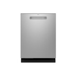 GE Profile PDP755SYVFS 24" Smart Fully Integrated Dishwasher with 16 Place Settings, UltraFresh System, Deep Clean Washing 3rd Rack and Microban Antimicrobial Technology (Fingerprint Resistant Stainless Steel)