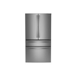 GE Profile PGE29BYTFS 36" Smart 4-Door French Door Refrigerator with 28.7 cu. ft. Capacity, and Dual-Dispense AutoFill Pitcher in Fingerprint Resistant Stainless Steel