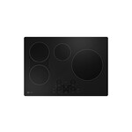 GE Profile PHP9030DTBB 30" Smart Induction Cooktop with 4 Elements, Synchronized Elements and Glide Touch Controls in Black