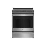 GE Profile PSS93YPFS 30" Smart Slide-In Electric Range with 5 Elements, 5.3 cu. ft. Oven Capacity, No Preheat Air Fry, Soft Close Storage Drawer, Convection with Precise Air, (Fingerprint Resistant Stainless Steel)