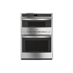 GE Profile PT7800SHSS 30" Built-In Convection Microwave/Wall Oven with 6.7 cu. ft. Capacity, 16" Turntable, Self-Clean with Steam Clean Option and Glass Touch Controls in Stainless Steel