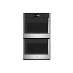 GE Profile PTD700LSNSS 30" Smart Built-In Double Wall Oven with 10 cu. ft. Total Capacity, True European Convection, Self-Clean with Steam Clean Option, No Preheat Air Fry (Left Hinge)