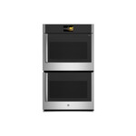 GE Profile PTD700RSNSS 30" Smart Built-In Double Wall Oven with 10 cu. ft. Total Capacity, True European Convection, Self-Clean with Steam Clean Option, No Preheat Air Fry (Right Hinge)