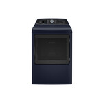 GE Profile PTD90EBPTRS 27" Smart Electric Dryer with 7.3 cu. ft. Capacity, Aluminized Alloy Drum, Fabric Refresh, Steam, Washer Link, and Sanitize Cycle (Sapphire Blue)