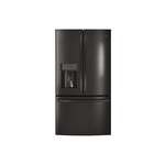 GE Profile PYE22KBLTS 36" Counter-Depth French Door Refrigerator with 22.1 cu. ft. Capacity, and Hands-free Autofill (Black Stainless Steel)