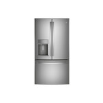 GE Profile PYE22KYNFS 36" Counter-Depth French Door Refrigerator with 22.1 cu. ft. Capacity, and Hands-free Autofill (Fingerprint Resistant Stainless Steel)