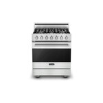 Viking RVGR33025BFWLP 3 Series 30" Self-Cleaning Gas Range (Frost White, Liquid Propane)