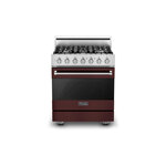 Viking RVGR33025BKALP 3 Series 30" Self-Cleaning Gas Range (Kalamata Red, Liquid Propane)