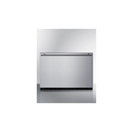 Summit SDR241OS 24" Built-In Outdoor Single Drawer Refrigerator with 2 cu. ft. Capacity, Digital Thermostat, Frost-Free Operation and LED Lighting in Stainless Steel