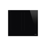 Smeg SIMU324D 24" Induction Cooktop with 4 Cooking Zones, Residual Heat Indicator, Control Lock, and Slider Controls, in Black