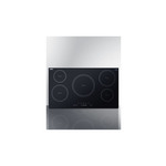 Summit SINC5B36B 36" Induction Cooktop with 5 Elements, EuroKera Glass Surface, Timer Function, Child Lock and ADA Compliant (Black)