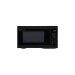 Sharp SMC1161KB 21" Countertop Microwave with 1.1 cu. ft. Capacity, 1000 Watts Cooking Power, LED Interior Lighting and Carousel Turntable (Black)