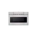 Sharp SMD2470ASY 24" Microwave Drawer with 1.2 cu. ft. Capacity, Sensor Cook, Automatic Defrost, Child Lock, Clock, Sensor Cooking ,950 Watts, and Interior Light, in Stainless Steel