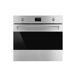 Smeg SOPU3302TPX 30" Classic Built-in Single Wall Oven with 3.92 cu. ft. Capacity, Self-Cleaning System, European Convection, in Stainless Steel