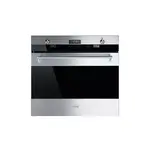 Smeg SOU330X1 30" Classic Multifunction Electric Built-in Oven with 3.64 cu. ft. Capacity, Self-Cleaning System, European Convection, in Stainless Steel