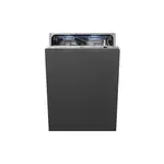 Smeg STU8633 24" Fully-Integrated Dishwasher with 13 Place Settings, FlexiDUO, 10+1 Programs, Planetarium Wash, Stainless Steel Tub, Total Aquastop, Energy Star, in Panel Ready