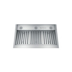 GE UVC9360SLSS 36" Smart Custom Hood Insert with 610 CFM and Dimmable LED Lighting in Stainless Steel