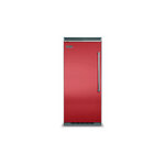 Viking VCFB5363LSM 5 Series 36" Built-In Column Freezer (San Marzano Red, Left Hinge)