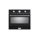 Verona VEBIG30NE 30" Built-In Gas Single Wall Oven with 3.5 cu. ft. Capacity and Convection (Matte Black)