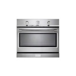 Verona VEBIG30NSS 30" Built-In Gas Single Wall Oven with 3.5 cu. ft. Capacity and Convection (Stainless Steel)