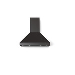 Verona VECHW36GE 36" Designer Chimney Wall Hood with 600 CFM, Stainless Steel Baffle Filters and LED Lighting (Matte Black)