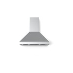 Verona VECHW36GSS 36" Designer Chimney Wall Hood with 600 CFM, Stainless Steel Baffle Filters and LED Lighting (Stainless Steel)