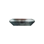 Verona VEHOOD3610 36 inch Low Profile Under Cabinet Range Hood with 600 CFM, Aluminum Mesh Filters and LED Lighting in Stainless Steel