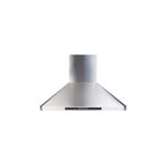 Verona VEHOOD36CH 36" Chimney Wall Hood with 600 CFM, Stainless Steel Baffle Filters and LED Lighting in Stainless Steel