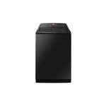 Samsung WA54CG7550AV 28" Smart Top Load Washer with 5.4 cu. ft. Capacity, Pet Care Solution, Super Speed Wash, Active WaterJet and Deep Fill in Brushed Black