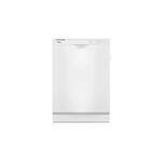 Whirlpool WDF341PAPW 24" Built-In Dishwasher with 12 Place Settings, Triple Filter Wash System in White