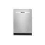 Whirlpool WDP730HAMZ 24" Built-In Dishwasher with 14 Place Settings, 3rd Rack, Adjustable 2nd rack, Fan Drying Technology, in Fingerprint Resistant Stainless Steel