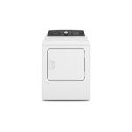 Whirlpool WED5050LW 29" Electric Dryer with 7.0 cu. ft. Capacity, Moisture Sensing, Wrinkle Shield™ Option, Air Only Cycle in White