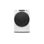 Whirlpool WED8620HW 27" Front Load Electric Dryer with 7.4 cu. ft. Capacity, Intuitive Controls, Steam Refresh Cycle, EcoBoost™ Option (White)