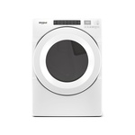 Whirlpool WGD560LHW 27" Front Load Vented Gas Dryer with 7.4 cu. ft. Capacity, Wrinkle Shield™, EcoBoost™, Advanced Moisture Sensing, in White