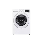 LG WM3470CW 27" Front Load Washer with 5.0 cu. ft. Capacity, ColdWash™ Technology, 6Motion™ Technology, Inverter Direct Drive Motor (White)