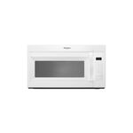 Whirlpool WMH31017HW 30" Over the Range Microwave with 1.7 cu. ft, Capacity, 1000 Watts, Turntable, 220 CFM and 2 Fan Speeds (White)