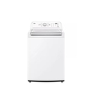 LG WT7155CW 27" Top Load Washer with 4.8 cu. ft. Capacity, 4-Way™ Agitator & TurboDrum™ Technology, 6Motion™ Technology, ColdWash™ Technology, in White