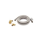 Smart Choice 5304490714 6' Stainless Steel Waterline with Elbow Installation Kit