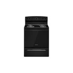 Amana ACR4203MNB 30" Electric Range with 4 Coil Elements, 4.8 cu. ft. Oven Capacity, 2100 Watts Heating Power (Black)